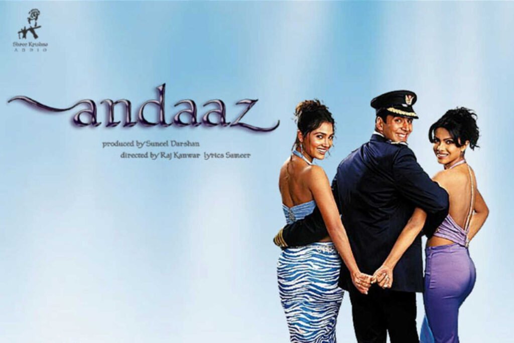 ANDAAZ AKSHAY KUMAR , PRIYANKA CHOPRA, LARA DATTA