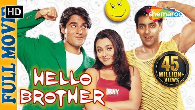 Hello Brother Best Comedy Romantic HD Movie Poster