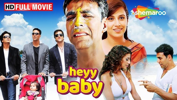 Best Bollywood Comedy Movie Heyy Baby HD Poster