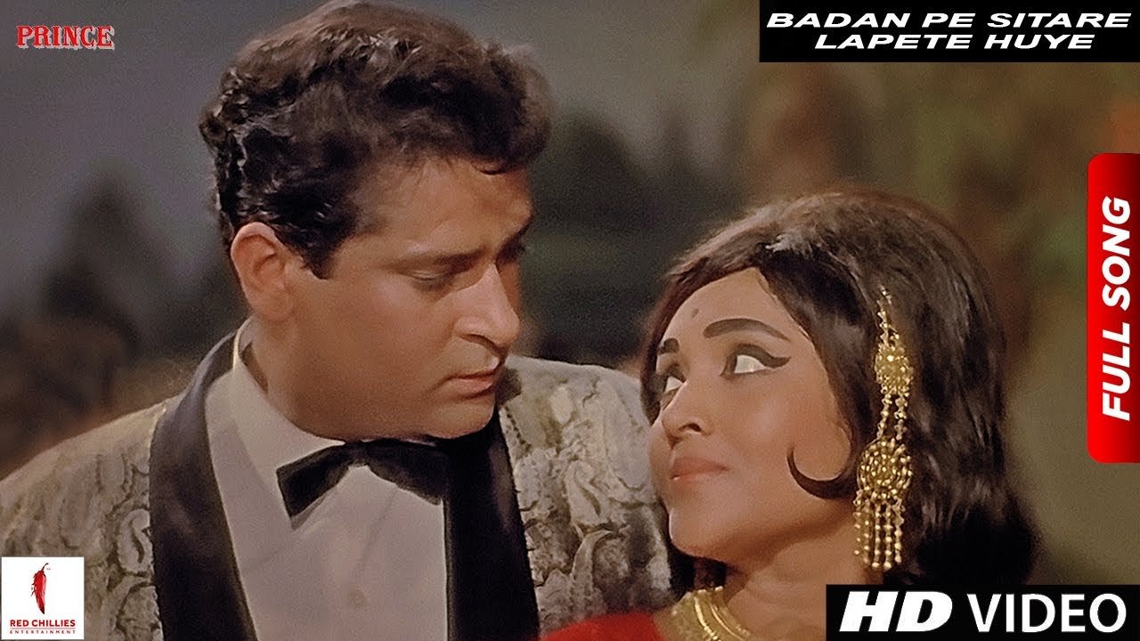Badan Pe Sitare Lapete Huye - Mohammad Rafi - Prince - Shammi Kapoor, Vyjayanthimala_latestindianmovies.com