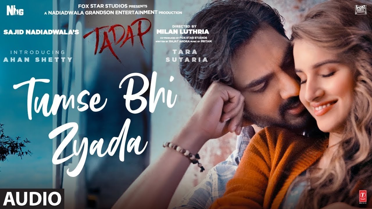 Tumse Bhi Zyada (Lyrical) -Tadap_Latestindianmovies.com